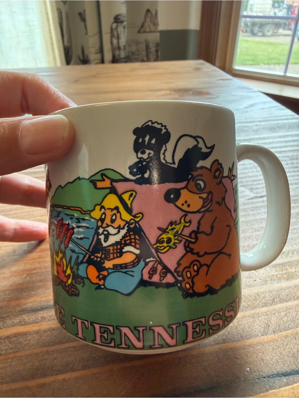 Vintage Tennessee coffee mug